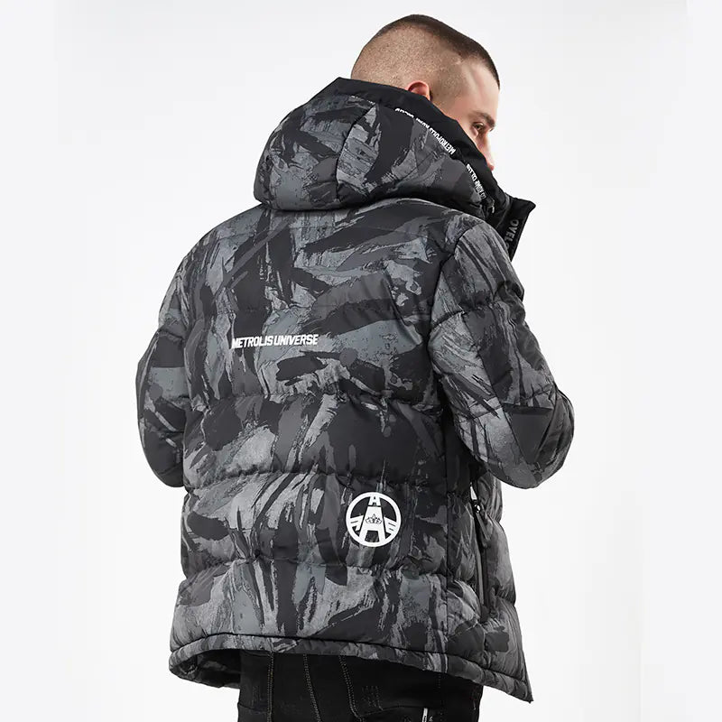 Camouflage Hooded Jacket